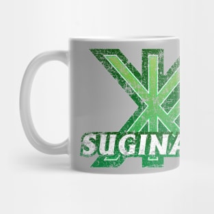 Suginami Prefecture Japanese Symbol Distressed Mug